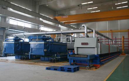 世界先进的热处理生产线